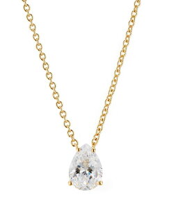 yz GIbg _m fB[X lbNXE`[J[Ey_ggbv ANZT[ Pear Cubic Zirconia Necklace 16" + 2" extender Gold