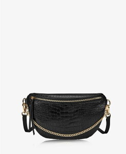 MMj[[N fB[X obO {fBobOEEGXg|[` ~j GiGi New York Beck Mini Crossbody Sling Bag Black Embossed Croc ubN