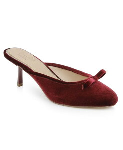 �W���E�F���_�O���C�~�V���J ���f�B�[�X �V���[�Y �p���v�X Jewel Badgley Mischka Women's Elliott Evening Mules Bordeaux Velvet