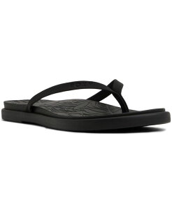 ���L�V�[ ���f�B�[�X �V���[�Y �T���_�� Roxy Women's Calabasas Round Toe Flat Sandals Black �u���b�N