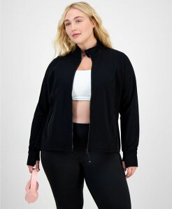 �C�f�I���M�[ ���f�B�[�X �A�E�^�[ �W���P�b�g�E�u���]�� �W���P�b�g ID Ideology Women's Soft Full-Zip Jacket XS-4X Deep Black �u���b�N