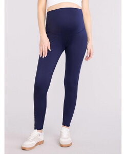 �}�U�[�t�b�h�}�^�j�e�B�[ ���f�B�[�X �{�g���X ���M���X Women's Active Over the Belly Maternity Leggings - Motherhood Maternity Peacoat