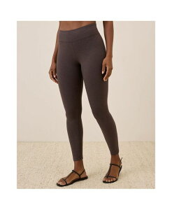 pNg fB[X {gX MX Pact Women's Organic Cotton On the Go-To Legging - Shorty Chocolate heather