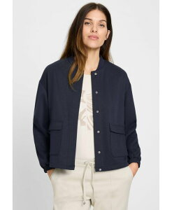 IZ fB[X AE^[ WPbgEu] WPbg Olsen Bomber Style Jacket Ink blue u[