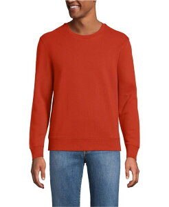 �����Y�G���h �����Y �A�E�^�[ �p�[�J�[�E�X�E�F�b�g �X�E�F�b�g �V���c Lands' End Men's Long Sleeve Serious Sweats Crew Sweatshirt Bourbon