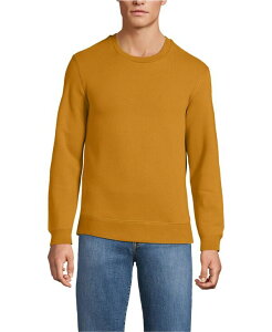 �����Y�G���h �����Y �A�E�^�[ �p�[�J�[�E�X�E�F�b�g �X�E�F�b�g �V���c Lands' End Men's Long Sleeve Serious Sweats Crew Sweatshirt Vintage amber �A���o�[