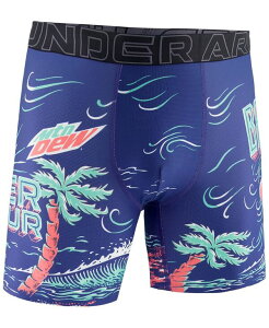 A_[A[}[ Y A_[EFA {NT[pc vg bV Under Armour Men's Mountain Dew Printed Performance Tech Mesh 6 Boxer Briefs Midnight Navy lCr[