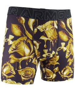 �A���_�[�A�[�}�[ �����Y �A���_�[�E�F�A �{�N�T�[�p���c �v�����g ���b�V�� Under Armour Men's Printed Performance Tech Mesh 6 Boxer Briefs Gold �S�[���h