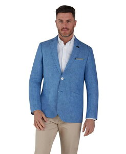 ���C�W���O�u�� �����Y �A�E�^�[ �W���P�b�g�E�u���]�� �u���U�[ ���l�� Raging Bull Men's Linen Blazer Mid blue �u���[