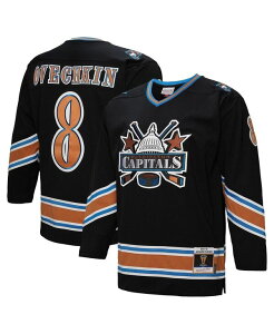 【送料無料】 ミッチェル&ネス メンズ シャツ トップス Men's Alexander Ovechkin Black Washington Capitals 2005/06 Power Play Jersey Black