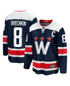 �t�@�i�e�B�N�X �����Y �g�b�v�X �V���c �L���b�v �W���[�W�[ Fanatics Men's Alexander Ovechkin Navy Washington Capitals Alternate Premier Breakaway Player Jersey Navy �l�C�r�[
