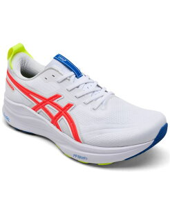AVbNX Y V[Y Xj[J[ Asics Men's GEL-Kayano 32 Running Sneakers from Finish Line White Flash Coral zCg