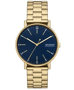 XJ[Q Y ANZT[ rv TVc Skagen Men's Signatur Gold Stainless Steel Watch 40mm Gold S[h