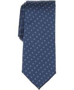 At@j Y ANZT[ lN^C Alfani Men's Stormcrest Neat Pattern Tie Denim fj