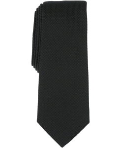 At@j Y ANZT[ lN^C Alfani Men's Nebula Solid-Pattern Tie Black ubN