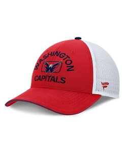�t�@�i�e�B�N�X �����Y �A�N�Z�T���[ �X�q �L���b�v Fanatics Men's Red/White Washington Capitals Authentic Pro Rink Trucker Hat Red White �z���C�g