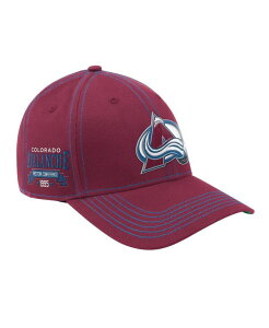 �X�^�[�^�[ �����Y �A�N�Z�T���[ �X�q Starter Men's Burgundy Colorado Avalanche Sphere II Curved Starfit Adjustable Hat Burgundy �o�[�K���f�B