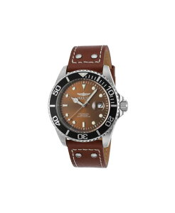 CrN^ Y ANZT[ rv Invicta Men's 22070 Pro Diver Quartz 3 Hand Brown Dial Watch Brown uE