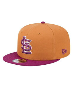 �j���[�G�� �����Y �A�N�Z�T���[ �X�q New Era Men's Brown/Purple St. Louis Cardinals Color Pack Two-Tone 9FIFTY Snapback Hat Brown Purple �p�[�v��