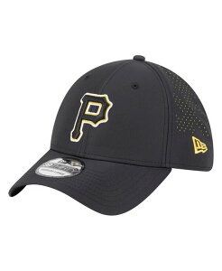 �j���[�G�� �����Y �A�N�Z�T���[ �X�q New Era Men's Black Pittsburgh Pirates Night 39THIRTY Flex Hat Black �u���b�N