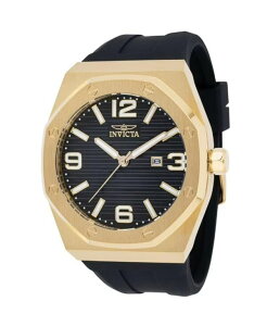 CrN^ Y ANZT[ rv Invicta Men's 45776 Huracan Quartz 3 Hand Black Dial Watch Black ubN