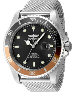 CrN^ Y ANZT[ rv Invicta Men's 48631 Pro Diver Automatic 3 Hand Grey Dial Watch Black ubN