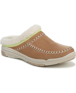 yz CJ fB[X pvX V[Y Women's Arrow Mule Round Toe Slip On Shoes Honey Brown Faux Suede