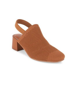 ^n fB[X V[Y pvX jbg Tahari Women's Acropolis Knit Slip-On Mules Cognac