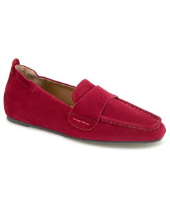 yz WFg\EY fB[X pvX V[Y Women's Sophie Slip-On Flat Loafers Rio Red Suede