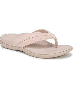 oCIjbN fB[X V[Y pvX T_ Vionic Womens Shore Thong Sandals Cameo rose suede