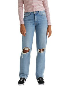 ���[�o�C�X ���f�B�[�X �{�g���X �f�j���p���c �R�b�g�� �W�[���Y Levi's Women's Mid Rise Cotton 94 Baggy Jeans Caution Hot Pants