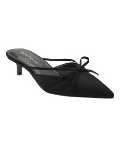 }[NtBbV[ fB[X V[Y pvX q[ Marc Fisher Women's Florin Slip-On Kitten Heel Pumps Black ubN