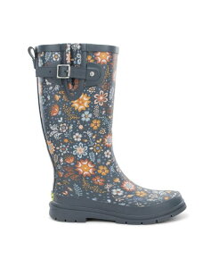 EGX^`[t fB[X V[Y u[cECu[c g[ u[c Western Chief Womens Garden Play Tall Rain Boot Gray O[