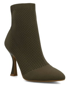 �~�A ���f�B�[�X �V���[�Y �u�[�c�E���C���u�[�c �j�b�g MIA Women's Pamilla Pointed Toe Knit Dress Booties Khaki �J�[�L