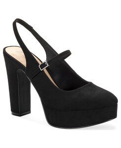 ���C���h �y�A�[ ���f�B�[�X �V���[�Y �p���v�X �v���b�g�t�H�[�� Wild Pair Women's Ciehna Round Toe Platform Pumps Black Microsuede �u���b�N
