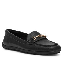 yz ANC fB[X pvX V[Y Women's Hanna Slip On Driving Moc Loafers Black