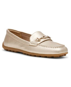 ANC fB[X V[Y pvX [t@[ Anne Klein Women's Hanna Slip On Driving Moc Loafers Platinum