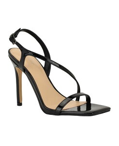 �J���o���N���C�� ���f�B�[�X �V���[�Y �T���_�� Calvin Klein Women's Tansley Strappy Stiletto Sandals Black Patent �u���b�N