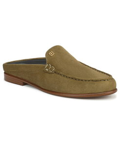 �t�����R�T���g ���f�B�[�X �V���[�Y �p���v�X Franco Sarto Women's Mavis Round Toe Flat Mules Moss Green Suede �O���[��