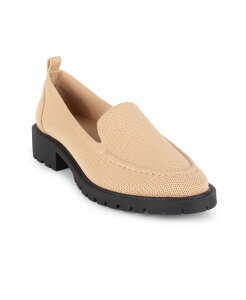 ^n fB[X V[Y pvX jbg [t@[ Tahari Women's Siena Knit Slip-On Loafers Camel L