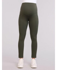 �}�U�[�t�b�h�}�^�j�e�B�[ ���f�B�[�X �{�g���X ���M���X Women's Over the Belly Side Pocket Active Maternity Leggings - Motherhood Maternity Deep depths