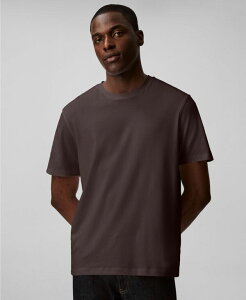 JoNC Y gbvX TVc Rbg Calvin Klein Men's Short Sleeve Supima Cotton Interlock T-Shirt Chocolate Torte `R[g