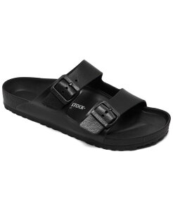 rPVgbN Y V[Y T_ Birkenstock Men's Arizona Essentials EVA Two-Strap Sandals from Finish Line Black ubN