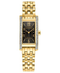 �V�`�Y�� ���f�B�[�X �A�N�Z�T���[ �r���v �v�` T�V���c Citizen Women's Eco-Drive Classic Petite Palidoro Stainless Steel Bracelet Watch 28.3mm Gold-Tone �S�[���h