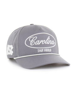 yz 47uh Y Xq ANZT[ Men's Gray North Carolina Tar Heels Contemporary Basics Foundational Rope Hitch Adjustable Hat Gray