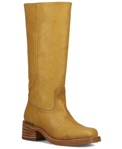 �t���C ���f�B�[�X �V���[�Y �u�[�c�E���C���u�[�c �g�[�� �u�[�c Frye Women's Campus 14L Montan Square Toe Tall Boots Banana
