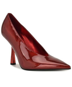 iCEFXg fB[X V[Y pvX Nine West Women's Korela Pointy Toe Slip-On Pumps Red Patent bh