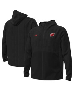 A_[A[}[ Y AE^[ WPbgEu] WPbg Under Armour Men's Black Wisconsin Badgers Unstoppable Raglan Full-Zip Jacket Black ubN