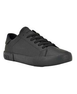 �J���o���N���C�� �����Y �V���[�Y �X�j�[�J�[ ���[�X Calvin Klein Men's Reon Casual Lace Up Sneakers Black �u���b�N