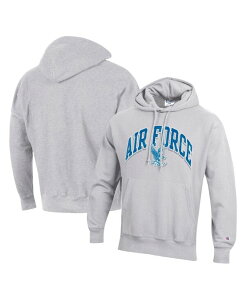 yz `sI Y p[J[EXEFbg AE^[ Men's Gray Air Force Falcons Vault Late Night Reverse Weave Pullover Hoodie Gray